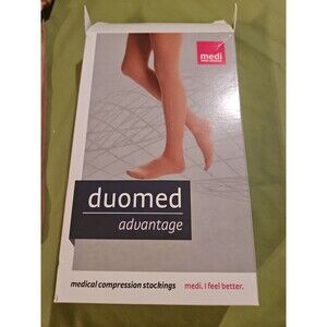 Duomel Advantage Medical Compression Stockings AT23201 Thigh Beige Small 20-30